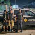 Detienen a dos hombres con machete en Colinas del Poniente gracias a cámaras del C4